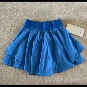 🔴 Court Rival High-Rise Tennis Skirt Tall Blue Nile